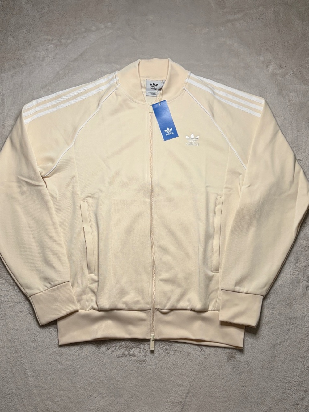 Adidas Originals Adicolor Classics SST TT Track Jacket Mens L Wonder White